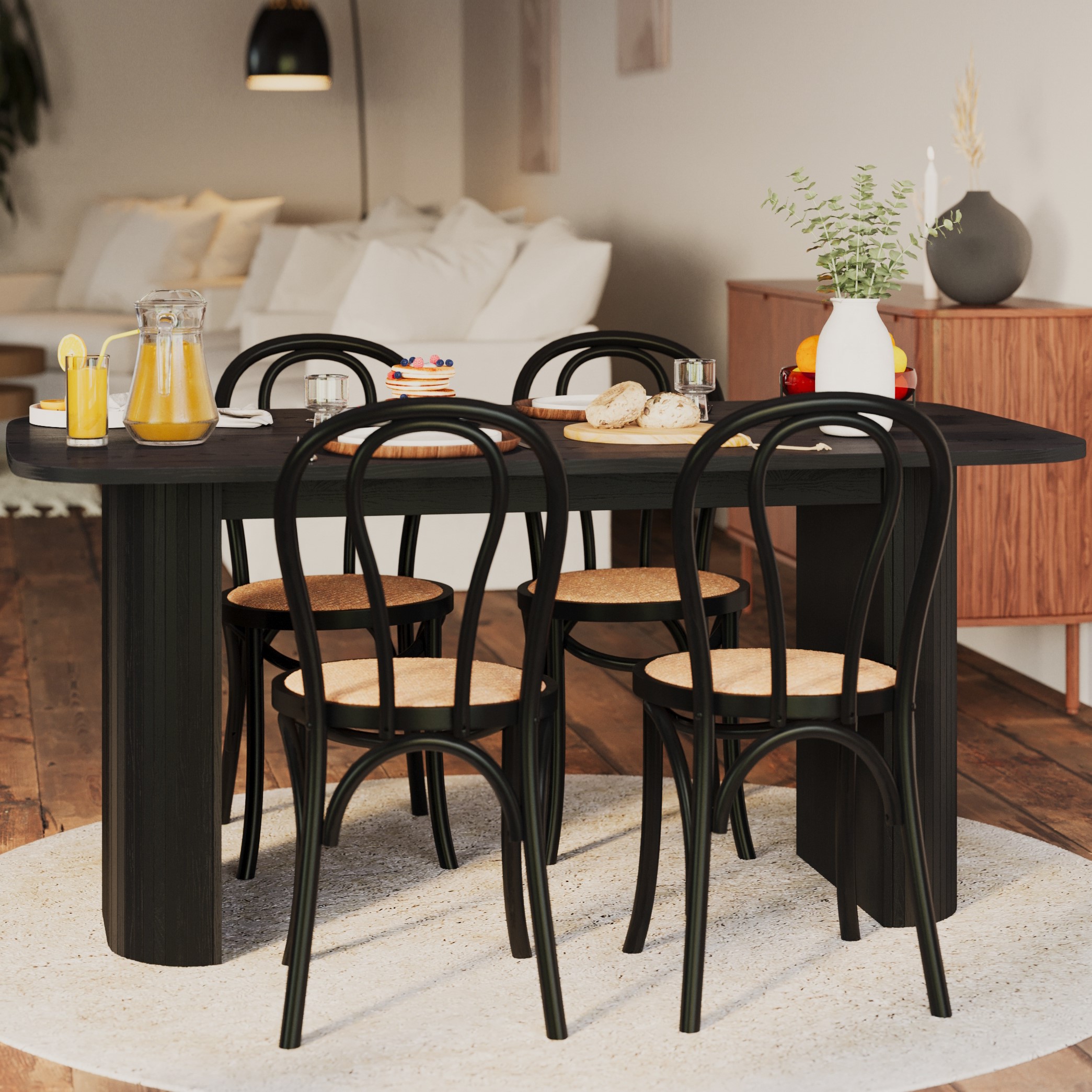 Matbord In Living Kopparbo 160x90 cm