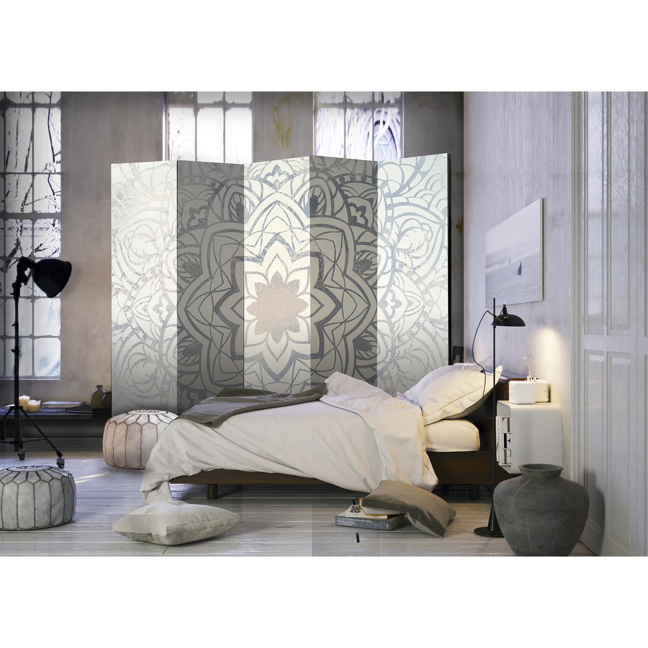 Rumsavdelare Skärmvägg Arkiio Winter Mandala II 225x172 cm