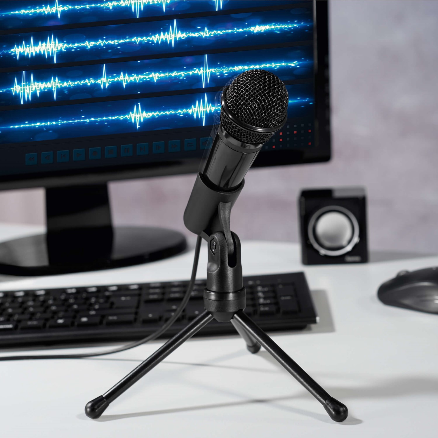 Mikrofon Hama Allround Mic-P35 3,5 mm Svart