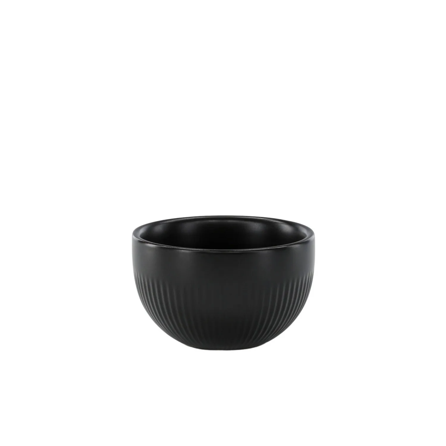 Posh Candlestick - Matte Black - W9*H6cm Svart, Diamter: 90 mm