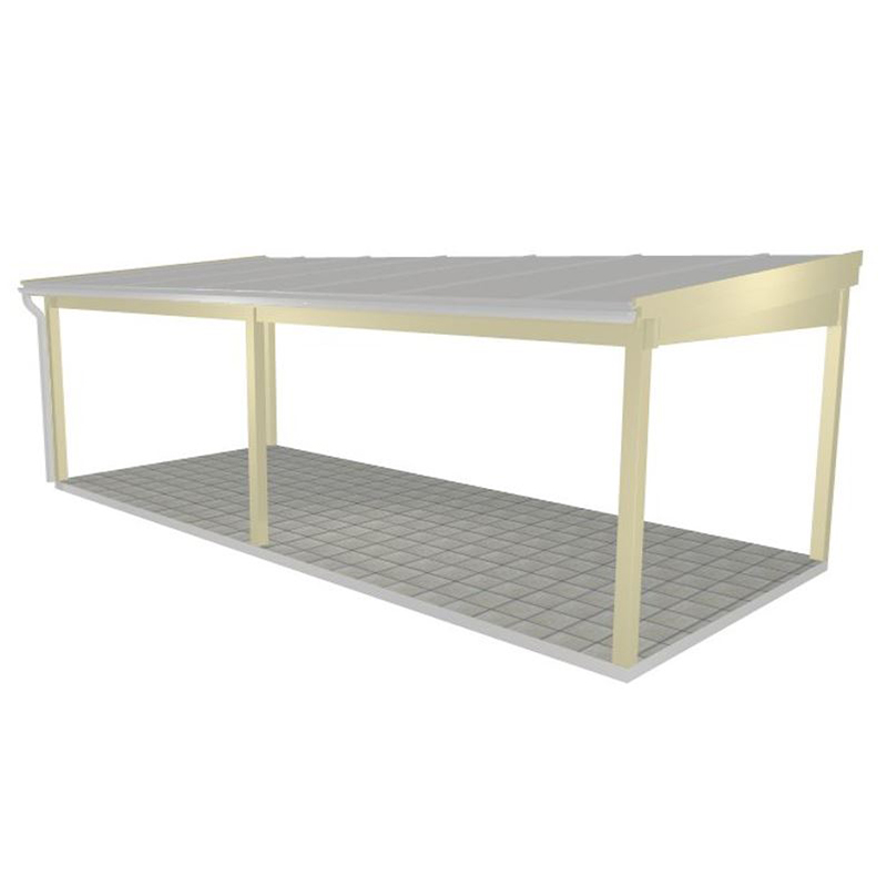 Uterumsstomme  Skimmra  B 7545 x D 3230mm med Mittstolpe B 7545 x D 3230 mm