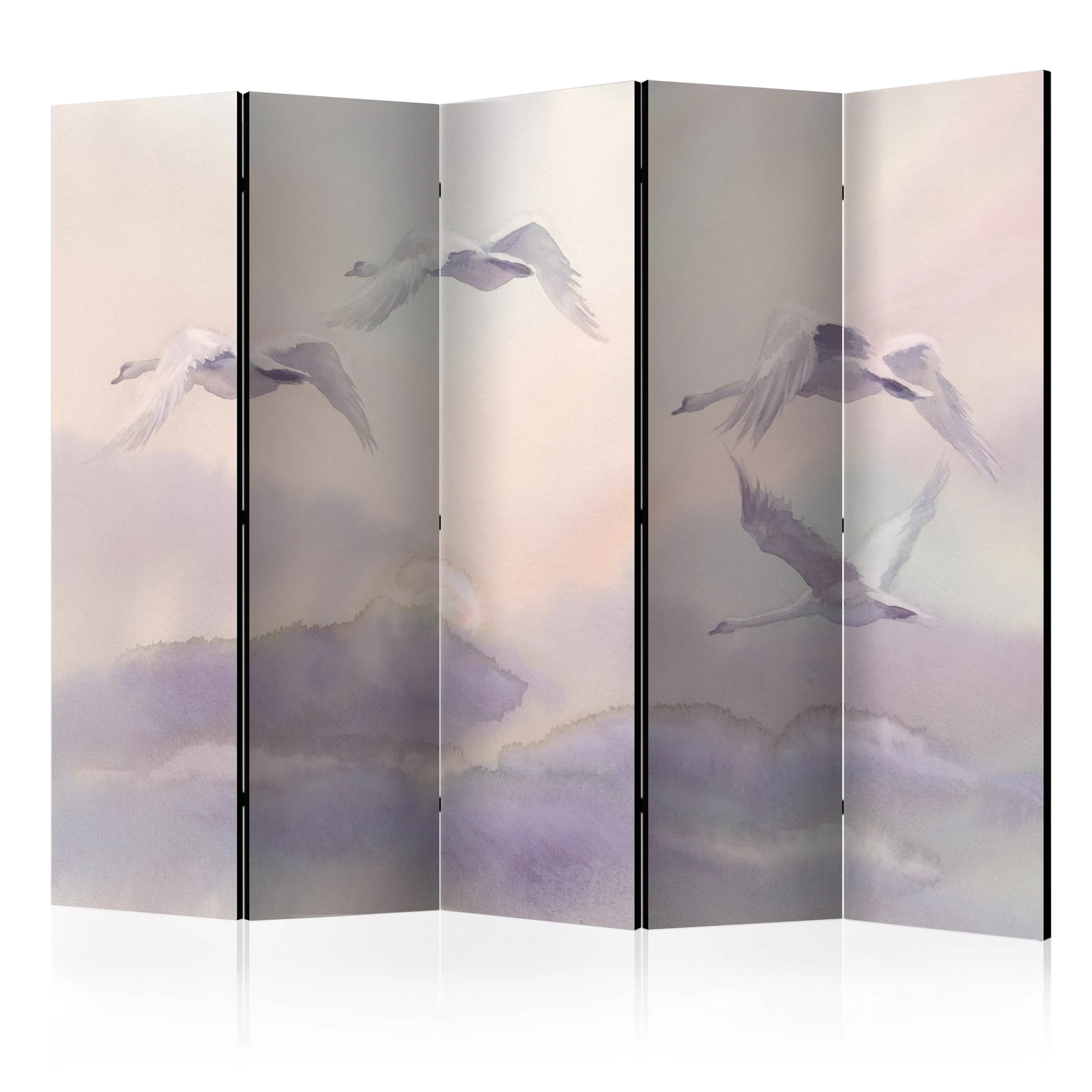 Rumsavdelare Skärmvägg Arkiio Flying Swans II 225x172 cm