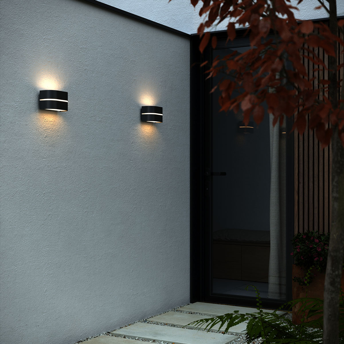 Sibelis | Vägglampa | Svart Svart