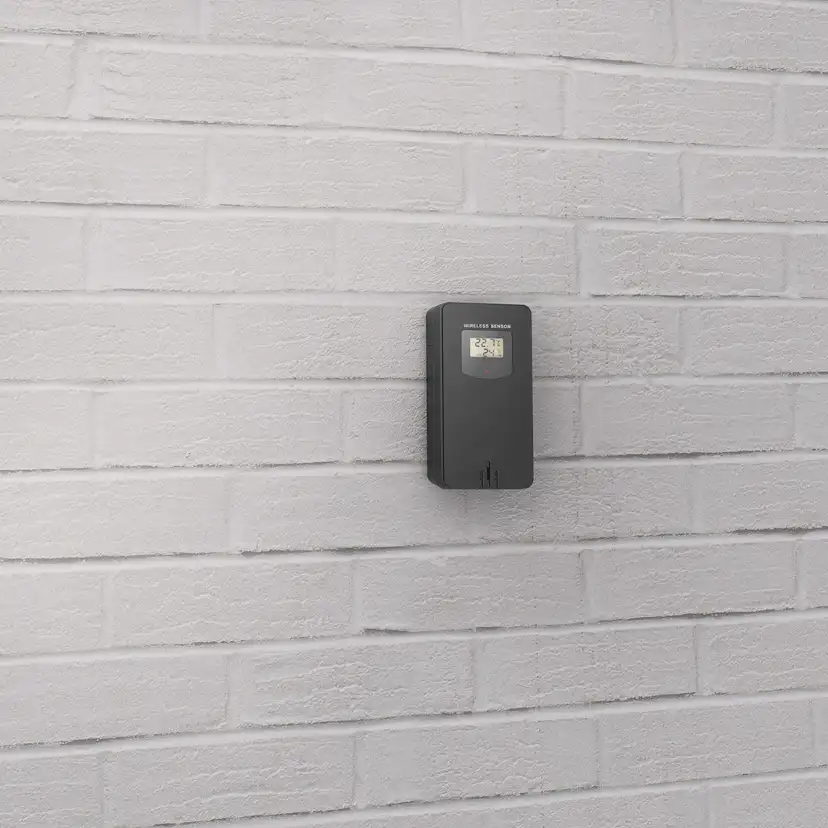 Väderstation Hama Premium Trådlös Termometer med WiFi & Multigivare Svart