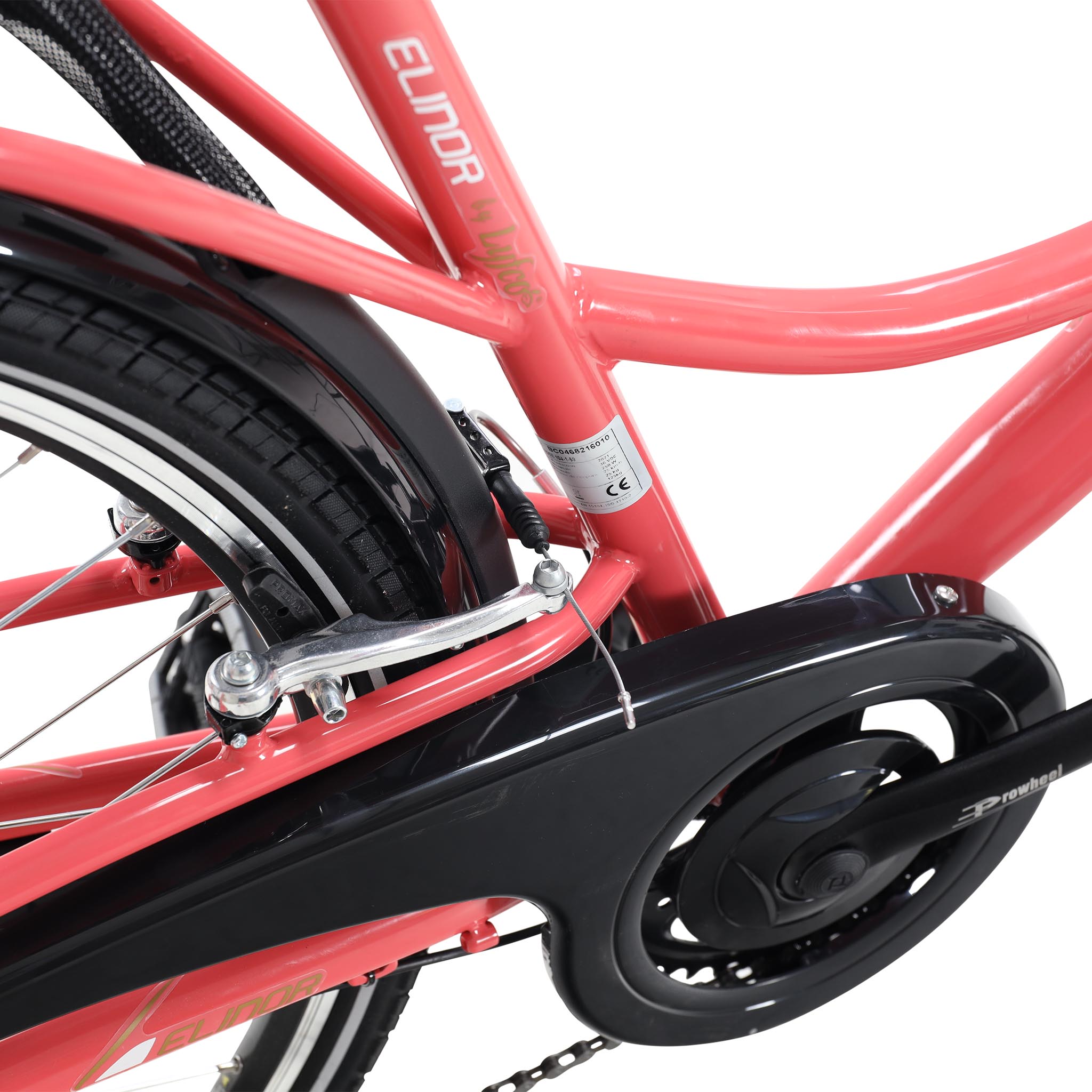 Elcykel Lyfco Dam 28" Elinor 13 Ah Rosa