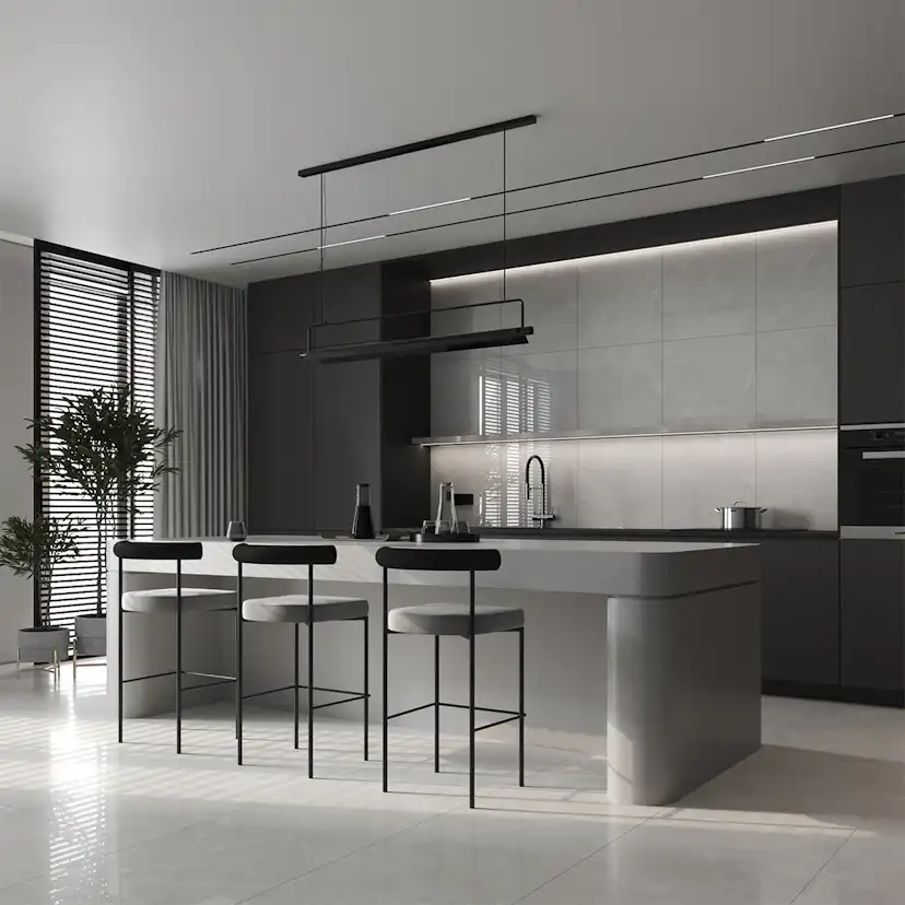Klinker Tenfors Pulpis Light Grey Marmor Blank 60x60