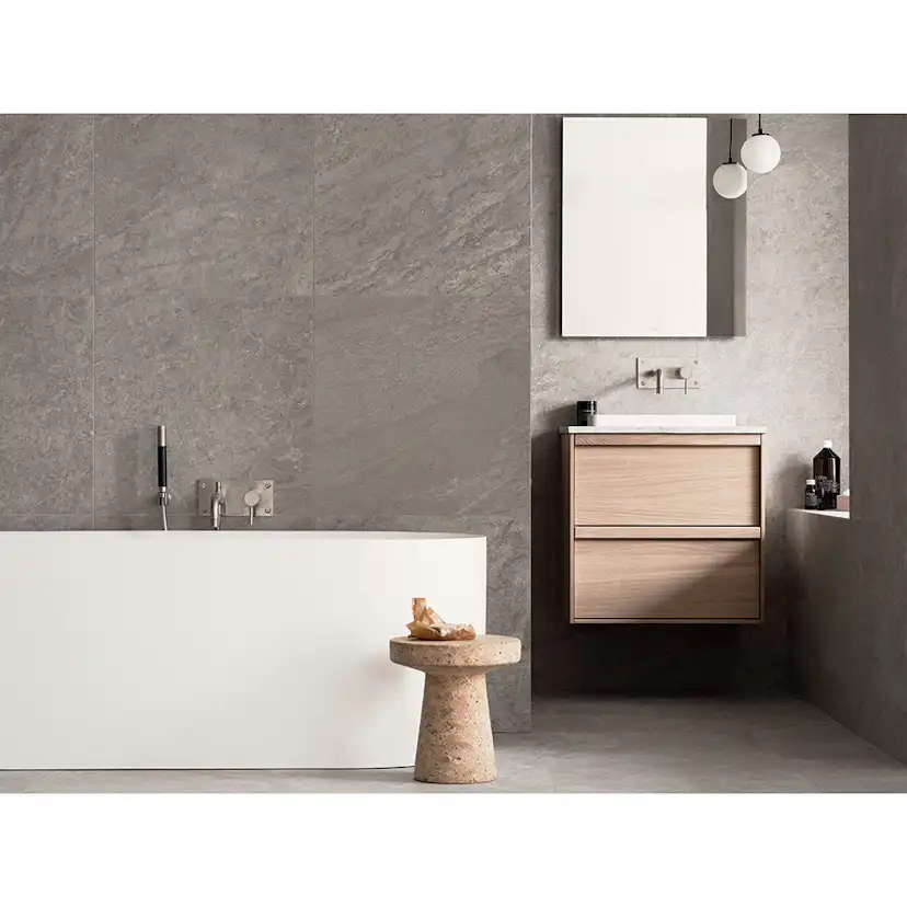 Klinker Bricmate D66 Quarzit Pearl 60x60 cm