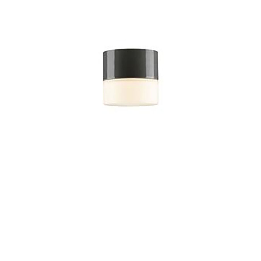 ARM OPUS100/100 GRÅ IP44 LED Grå/Matt Opalglas