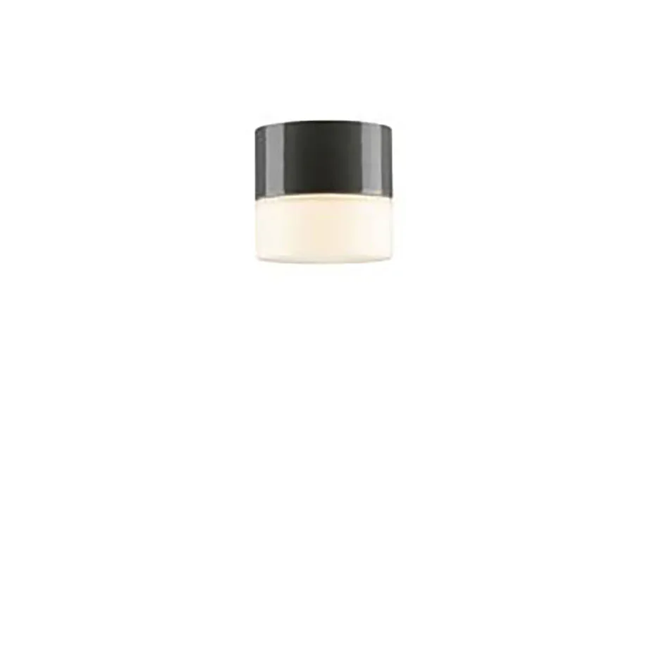 ARM OPUS100/100 GRÅ IP44 LED Grå/Matt Opalglas