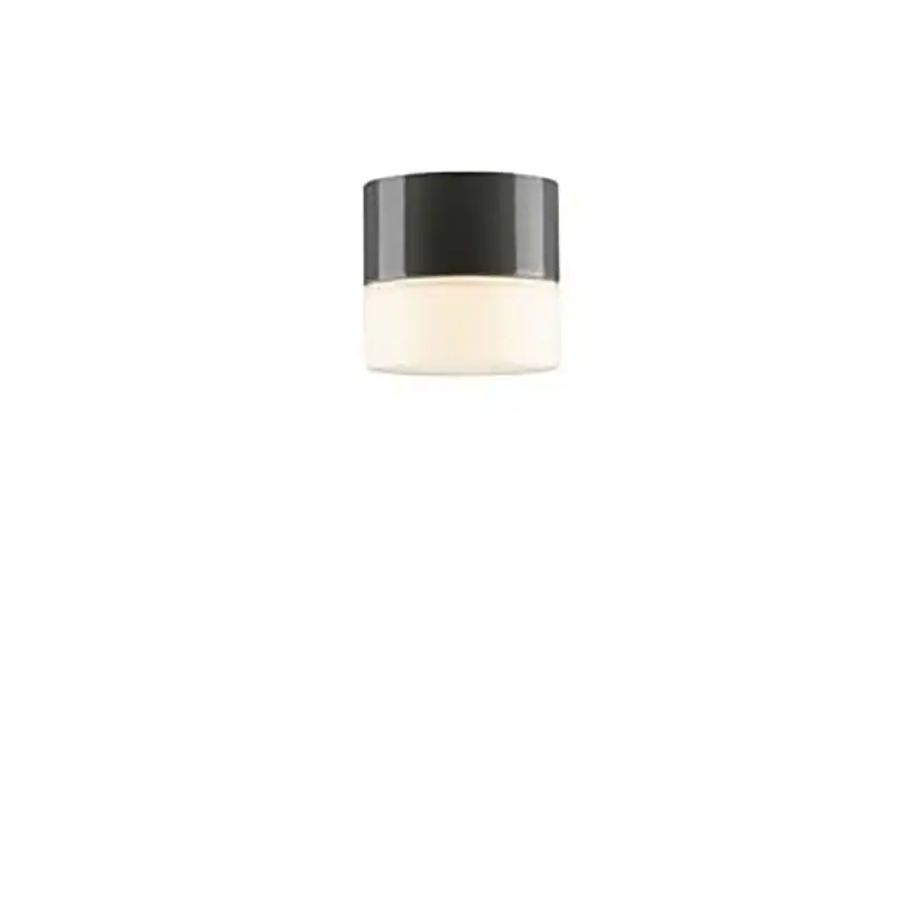 ARM OPUS100/100 GRÅ IP44 LED Grå/Matt Opalglas