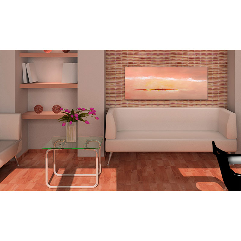 Handmålad Tavla Arkiio  SammanfattnIng GrynIng 100x40