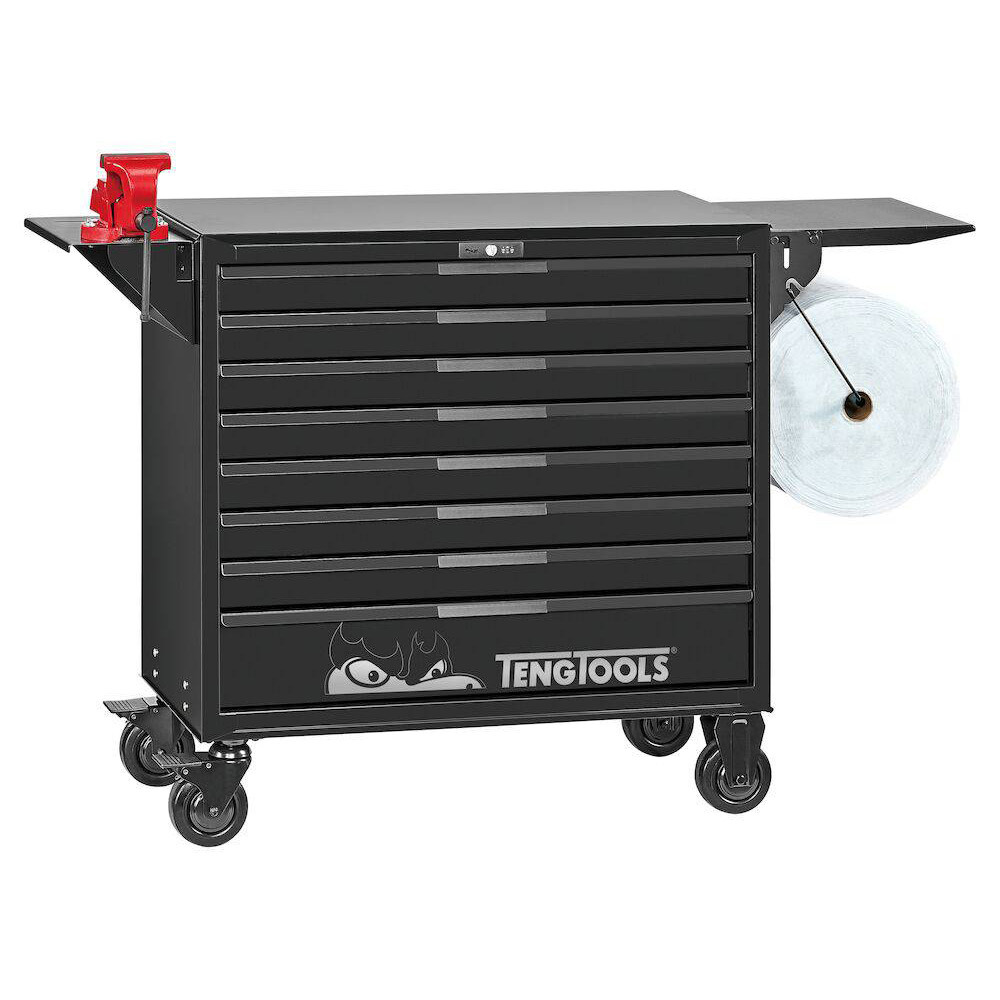 Verktygsset Teng Tools 1008 -Delar Svart