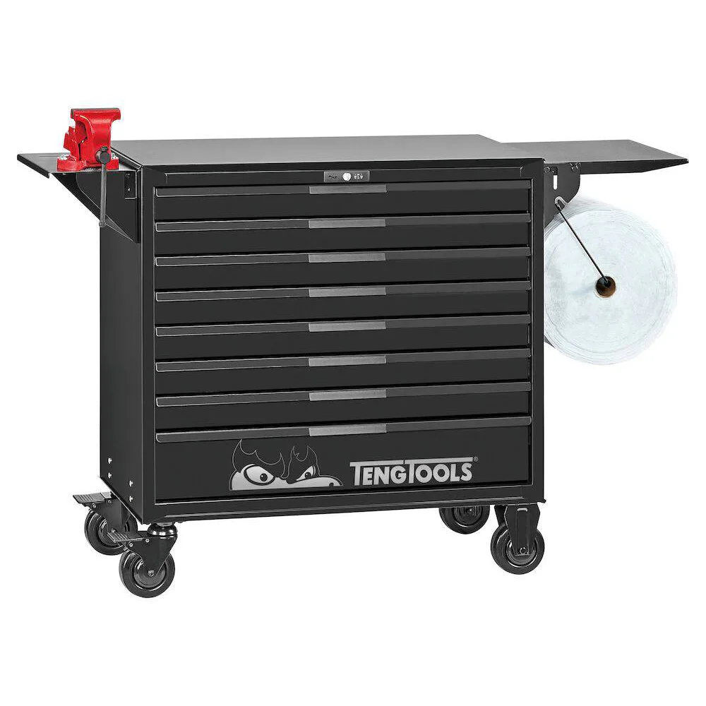 Verktygsset Teng Tools 1008 -Delar Svart