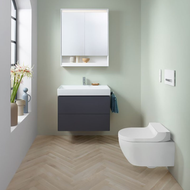 Vägghängd Duschtoalett Geberit AquaClean Tuma Comfort