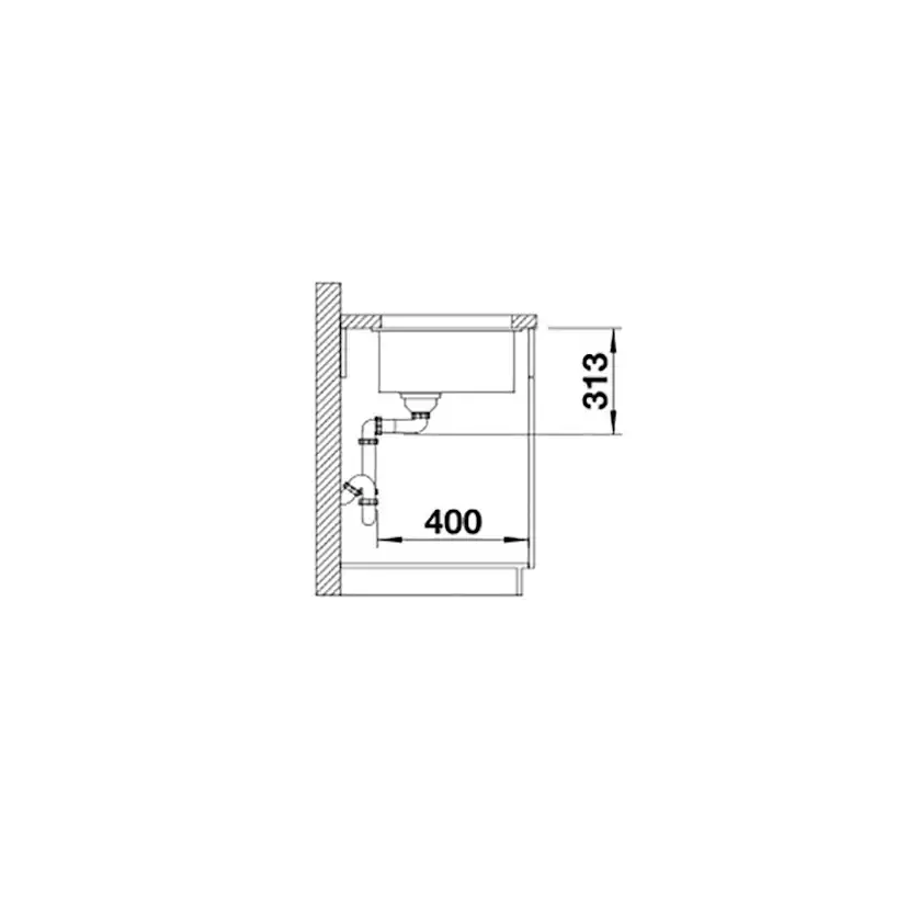 Diskho Blanco Subline 320 Silgranit Infino