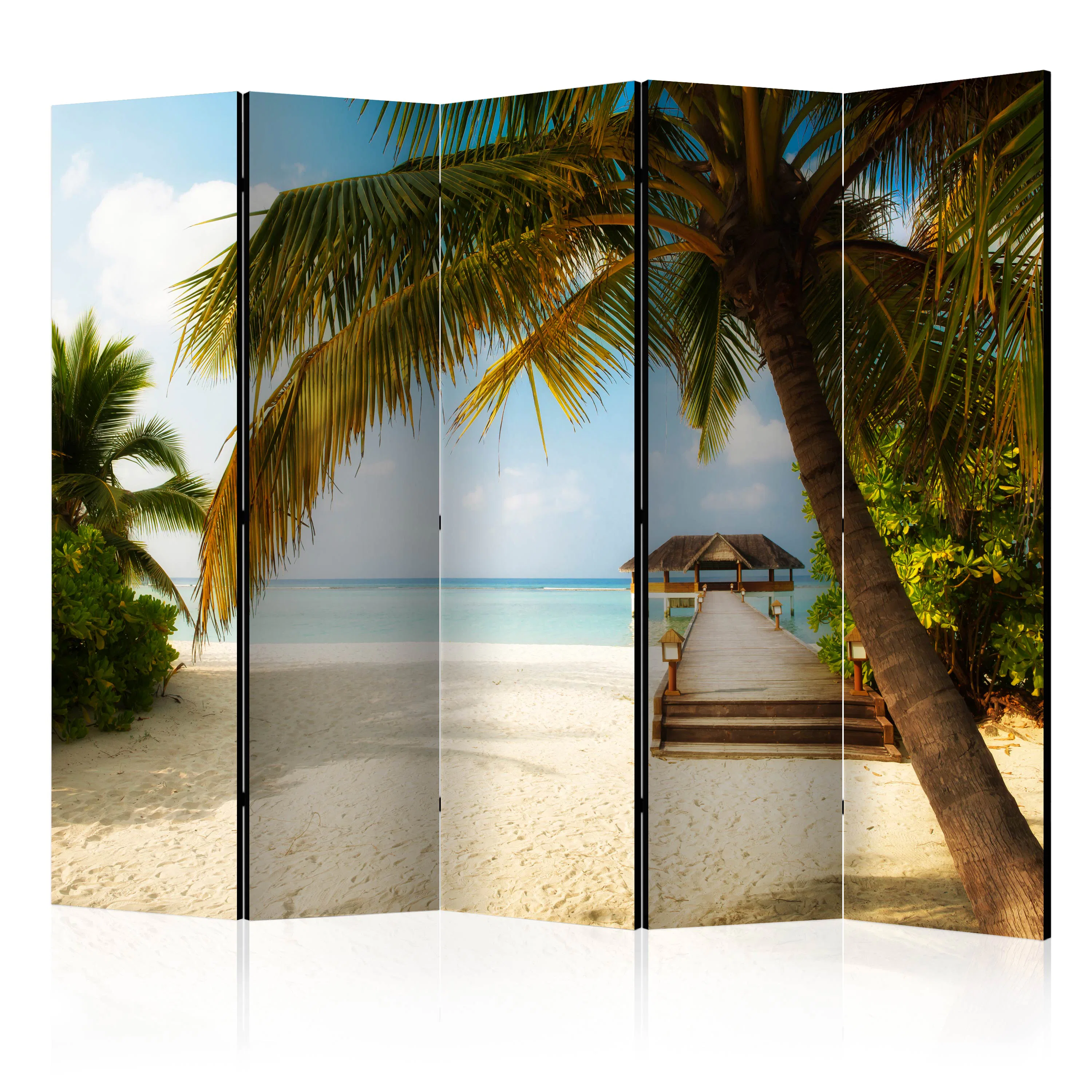 Rumsavdelare Skärmvägg Arkiio Paradise Beach II 225x172 cm