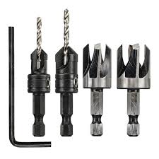 Borrförsänkare DeWalt DT7620 Set Med Plugg 4 Delar