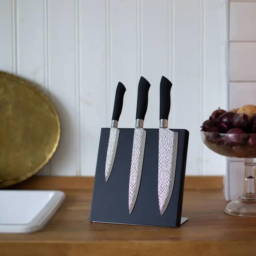 Knivset Dorre Akira i Rostfritt Stål 3 Knivar