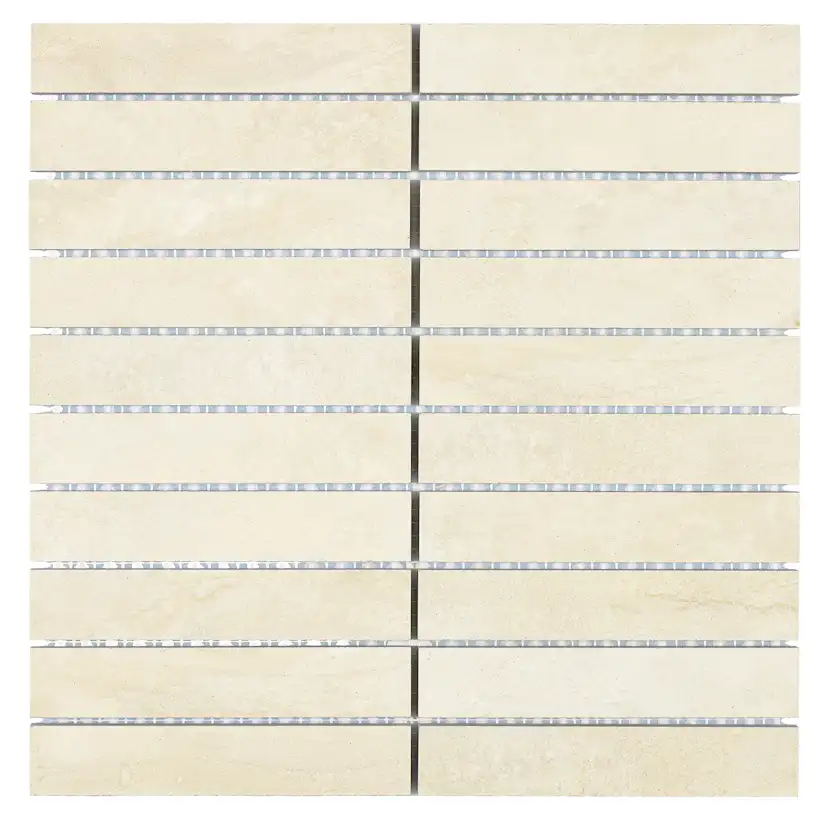 Klinker Arredo SandStone Beige Mosaic 3x15 cm