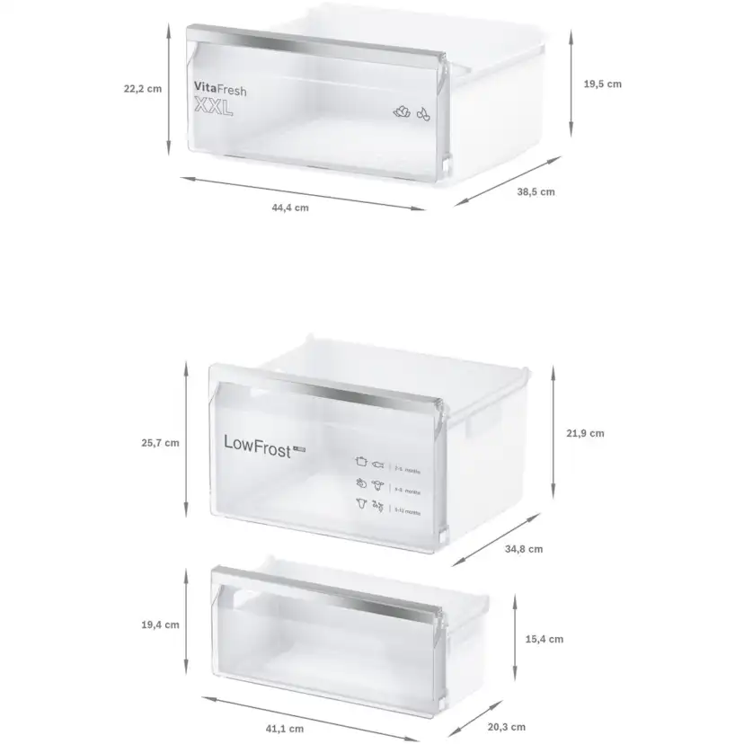 Kyl/Frys Bosch KIV87VFE0 Serie 4 Integrerad