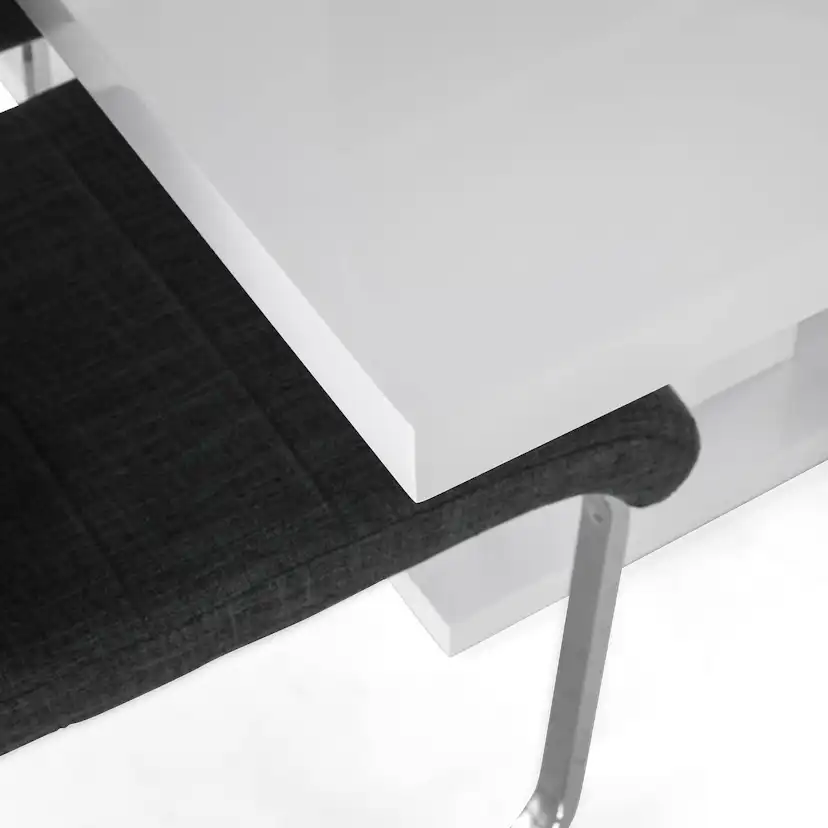 Matgrupp Concept 55 Ratliff Rektangulärt Matbord 180-220 cm Förlängningsbart med 6 Cibus Matstol