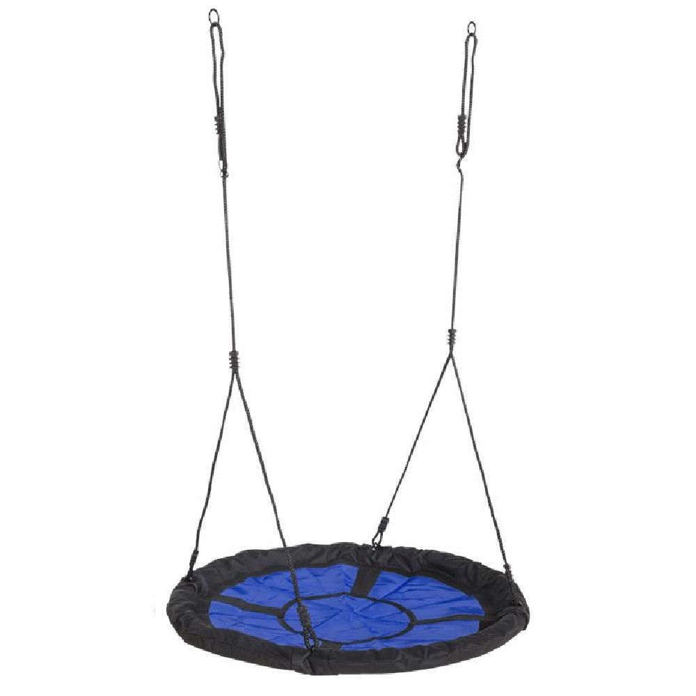 Gunga PLUS Svart/Blå Fågelbogunga Ø 98 cm