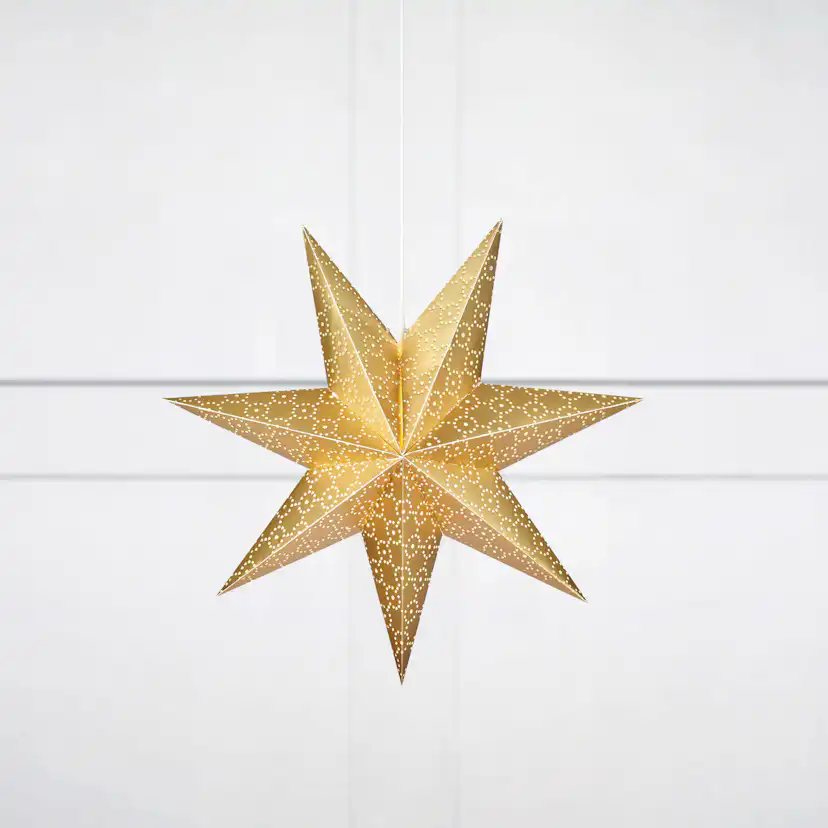 Adventsstjärna Markslöjd Tostared 45 cm Hängande