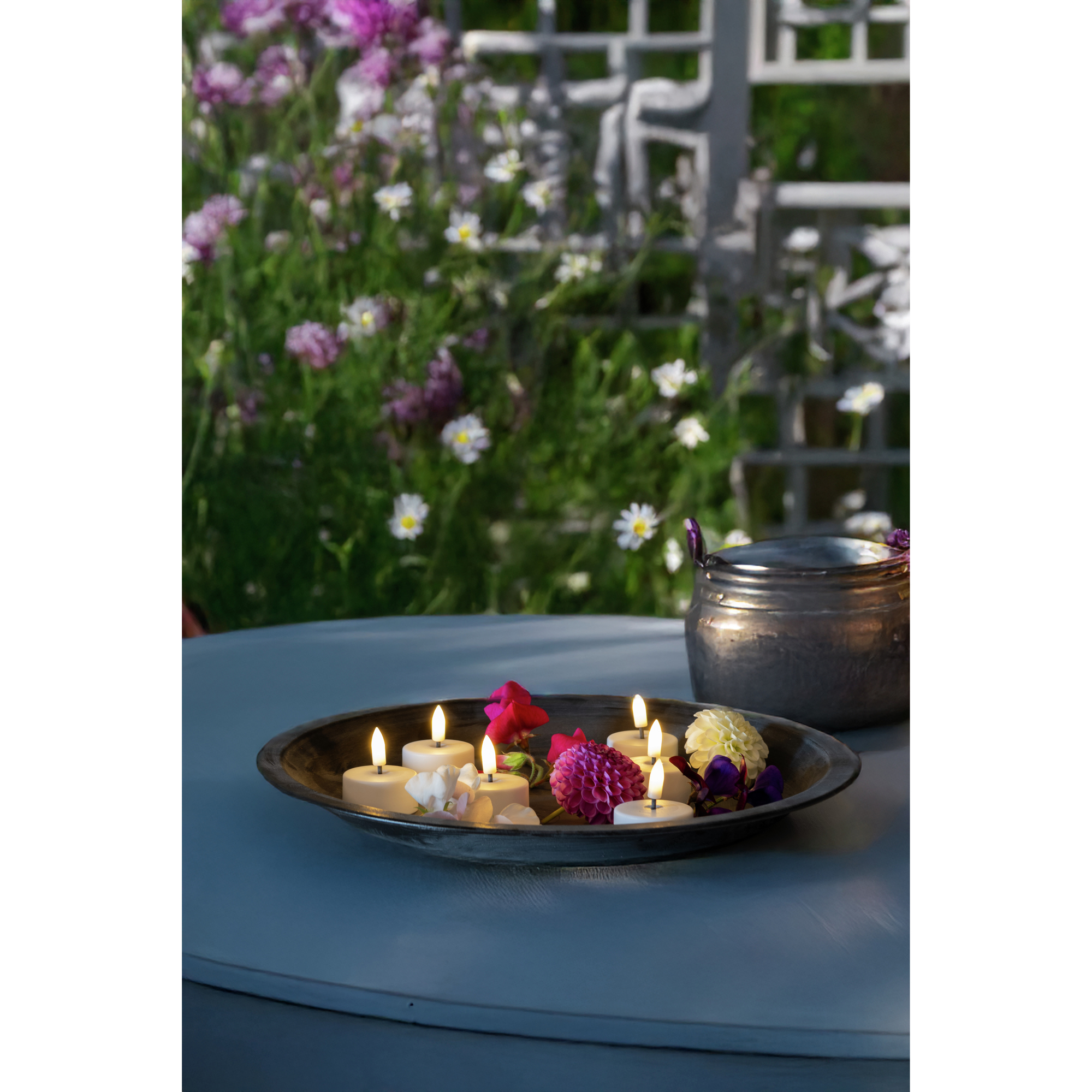 LED-värmeljus Gnosjö Konstsmide Utomhus 6-pack