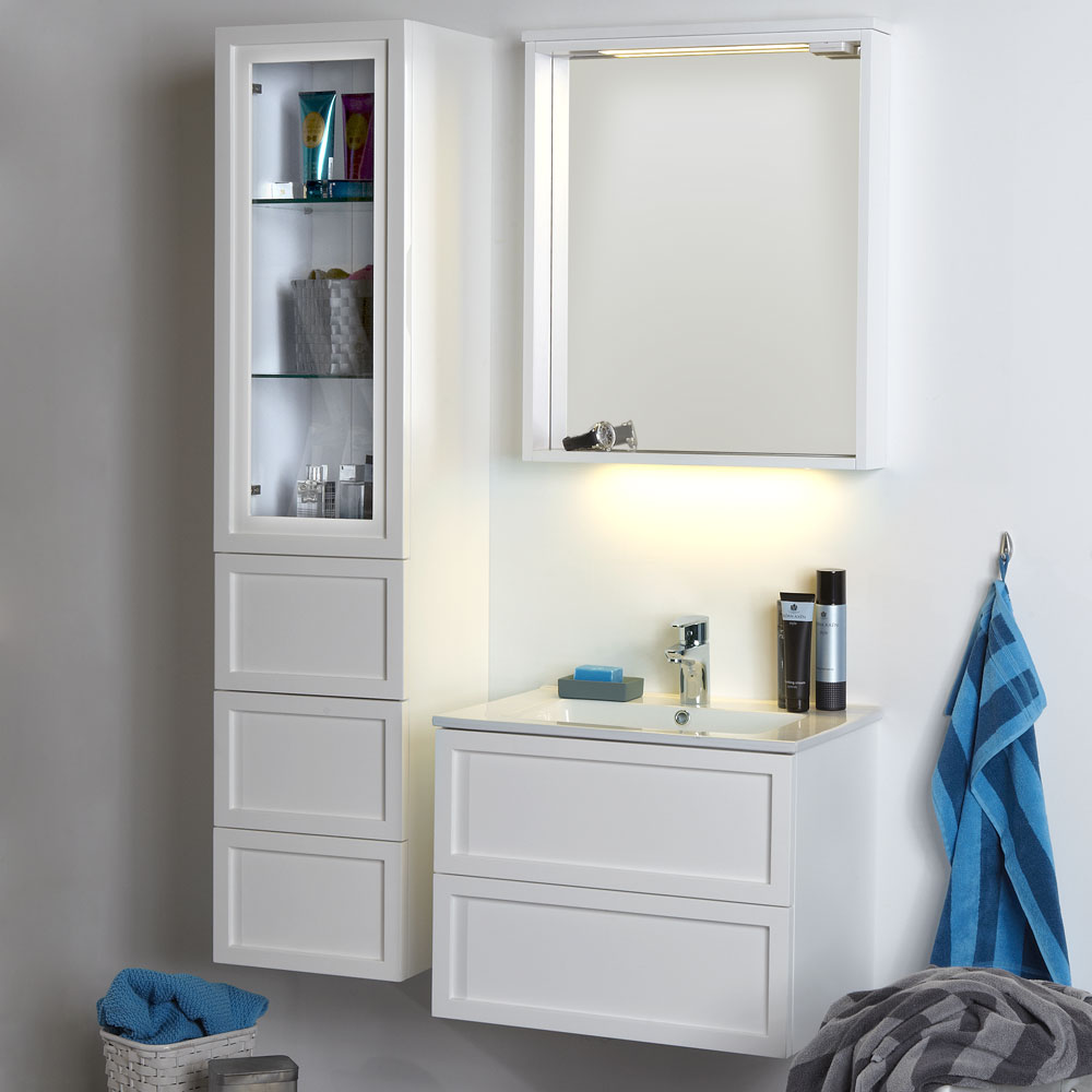 Möbelpaket Noro Seaside Vit Matt Ramlucka