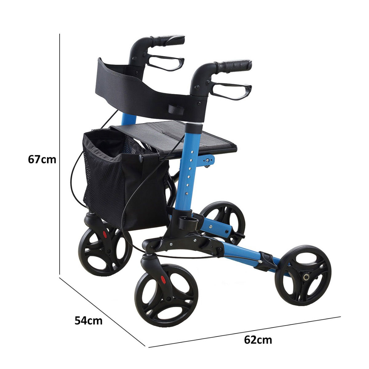 Arvo Rollator Deluxe Flerfärgad