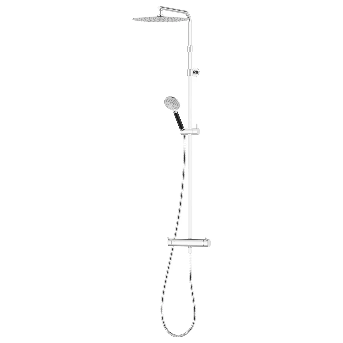 MORA INXX II SHOWER SYSTEMKIT 160C/C. M.TAKDUSCH. KROM, NY Krom, CC-mått: 160