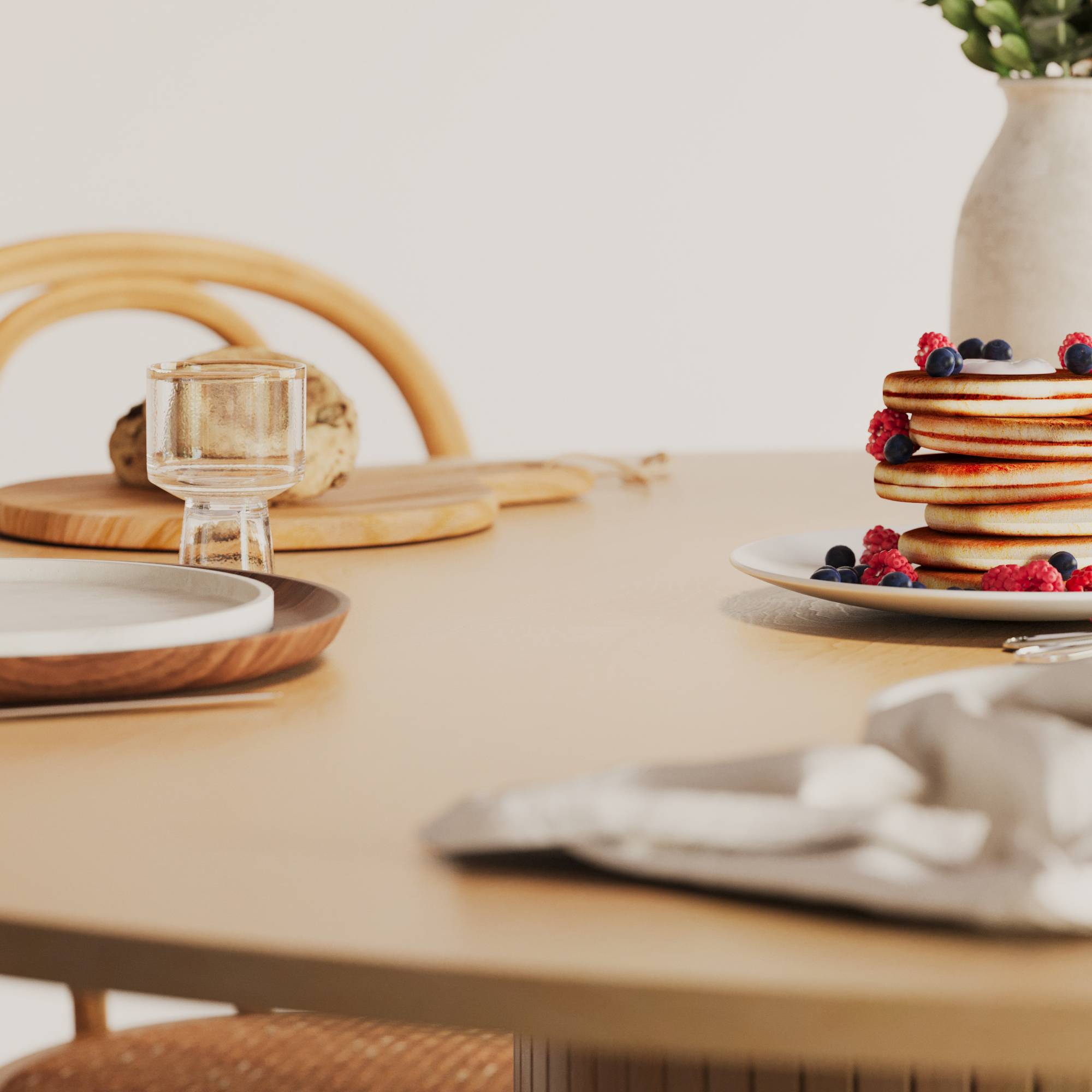 Matbord In Living Kopparbo Ø150 cm