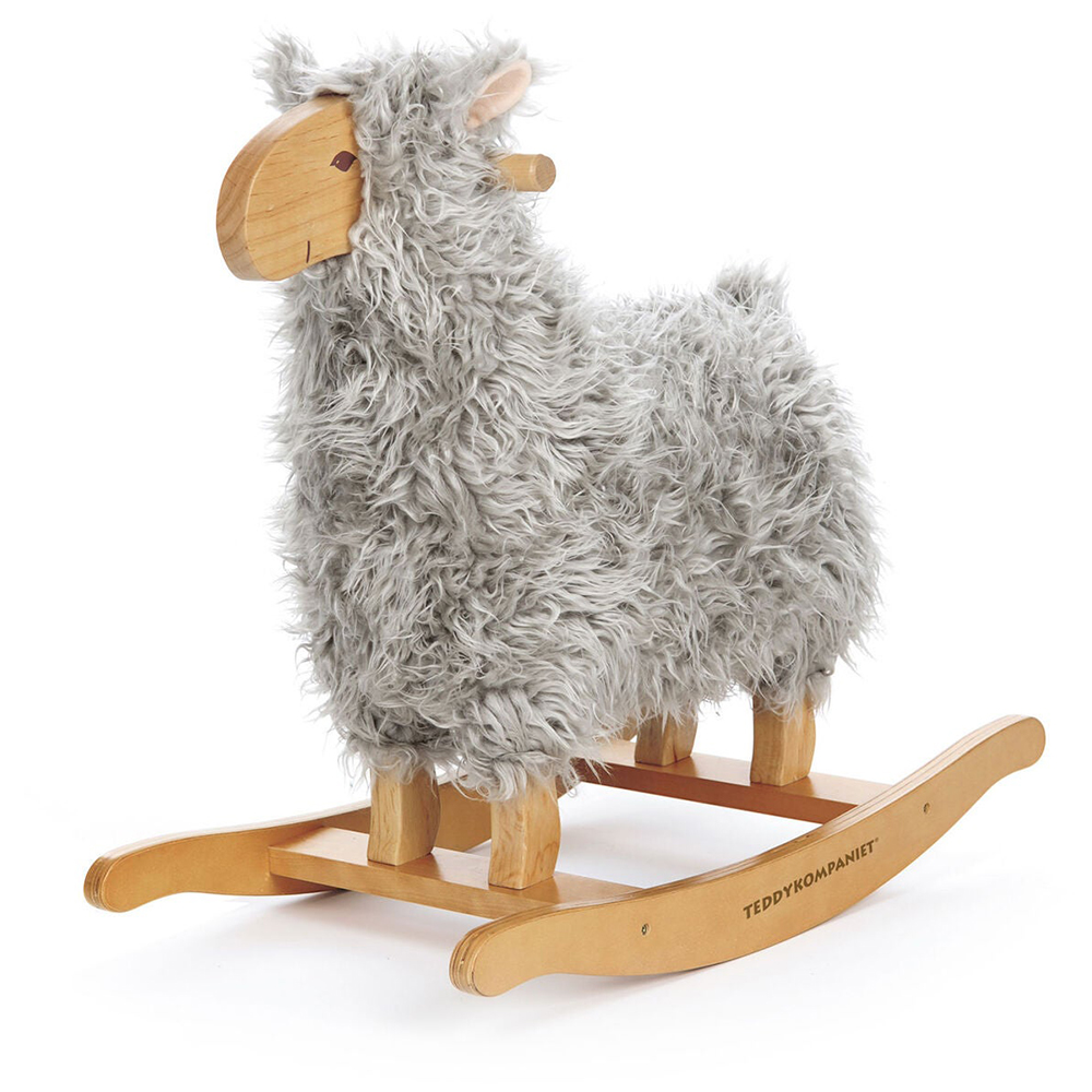 Gungleksak Teddykompaniet Lammgunga Grå