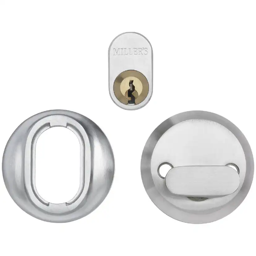 CYLINDERSET OV RF Rostfri
