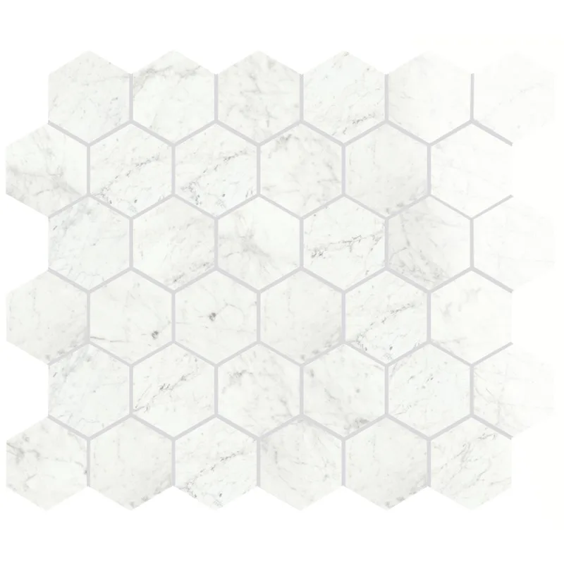 Klinker Konradssons Marmi Cararra Levigato Hexagon