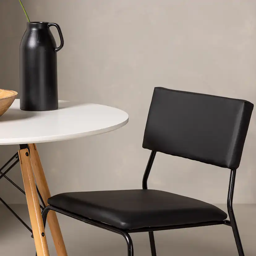 Matgrupp Venture Home Danburi Ø 60 cm med 2 Kenth Stolar