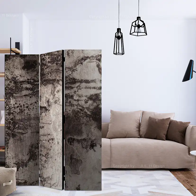 Rumsavdelare Skärmvägg Arkiio Old Metal 135x172 cm