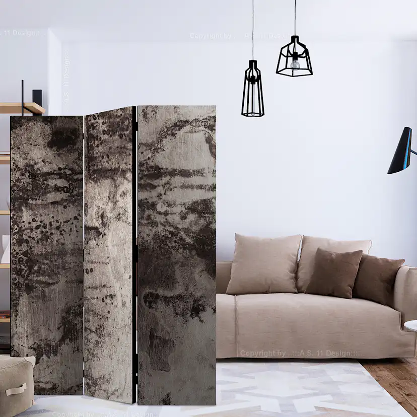 Rumsavdelare Skärmvägg Arkiio Old Metal 135x172 cm