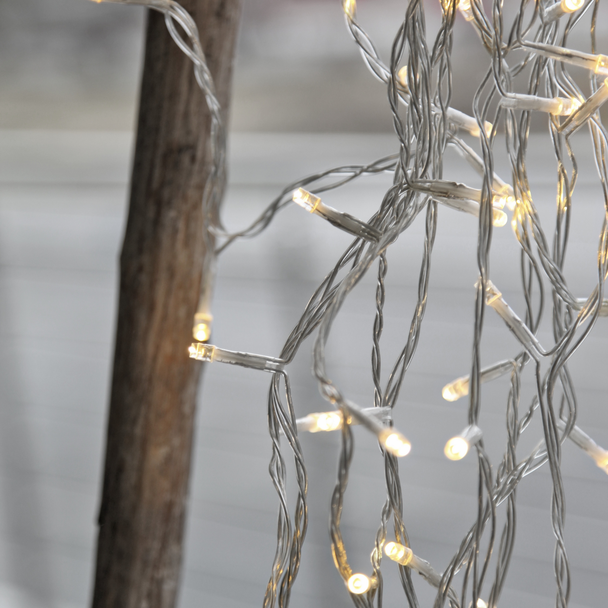 Ljusslinga Star Trading Serie LED Transparent