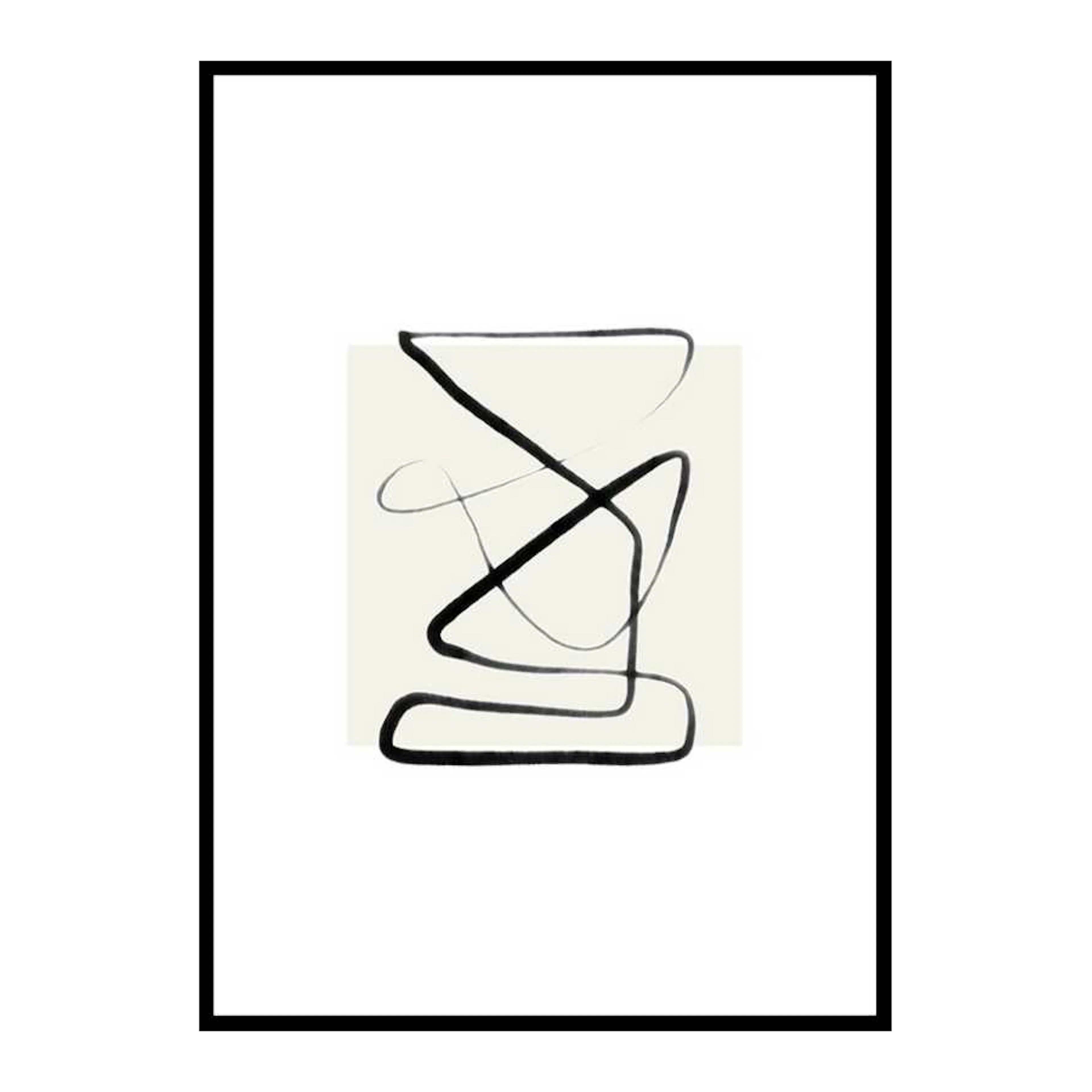 Abstract Brushed No4 50x70 cm