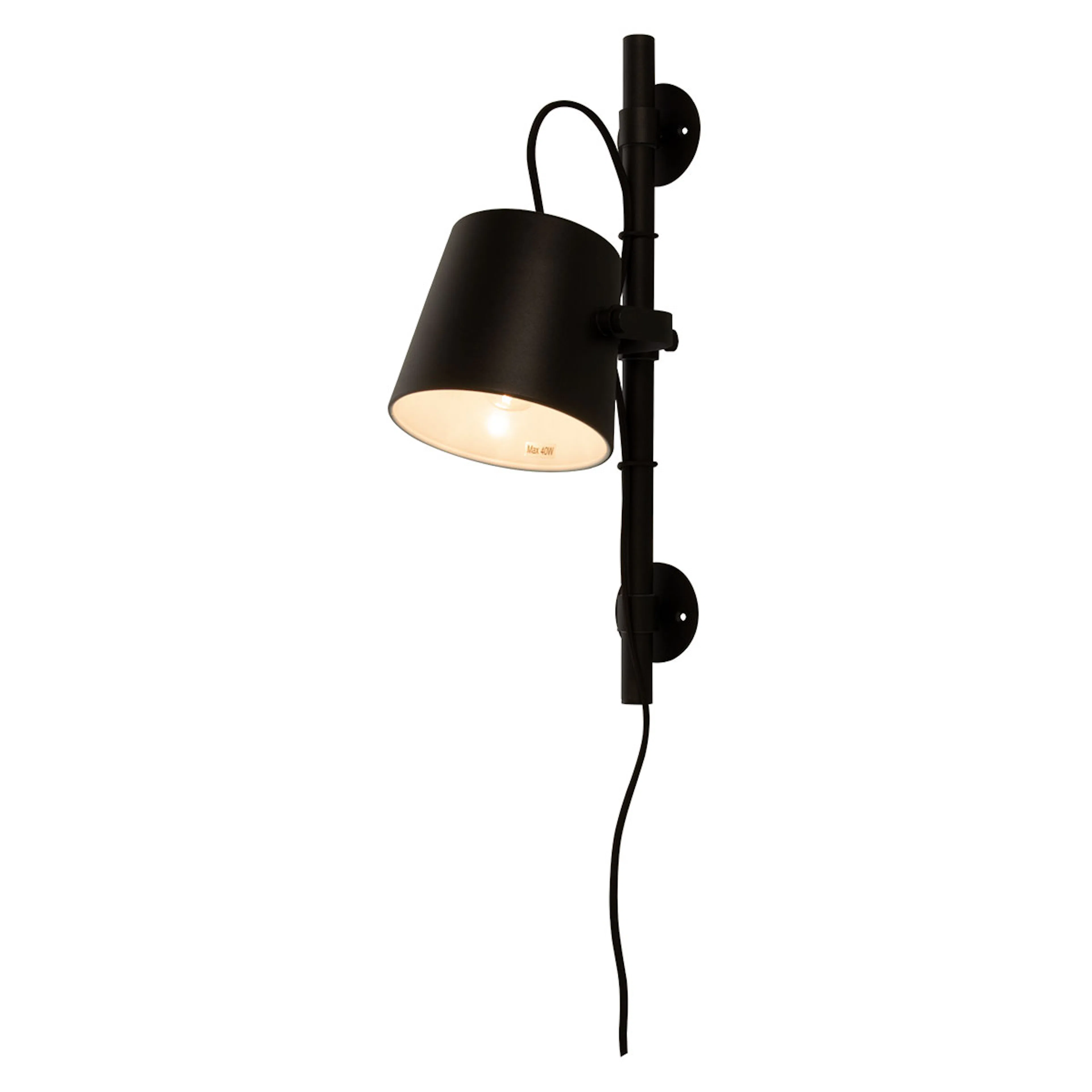 Vägglampa Aneta Espresso