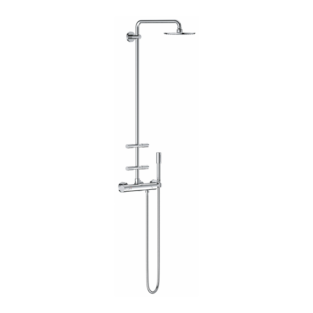Takduschset Grohe Rainshower med 4 Sidoduschar