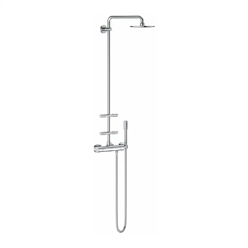 Takduschset Grohe Rainshower med 4 Sidoduschar