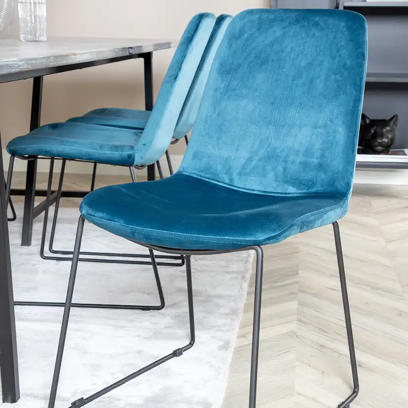 Matgrupp Venture Home Jenni med 6 Muscot Stolar