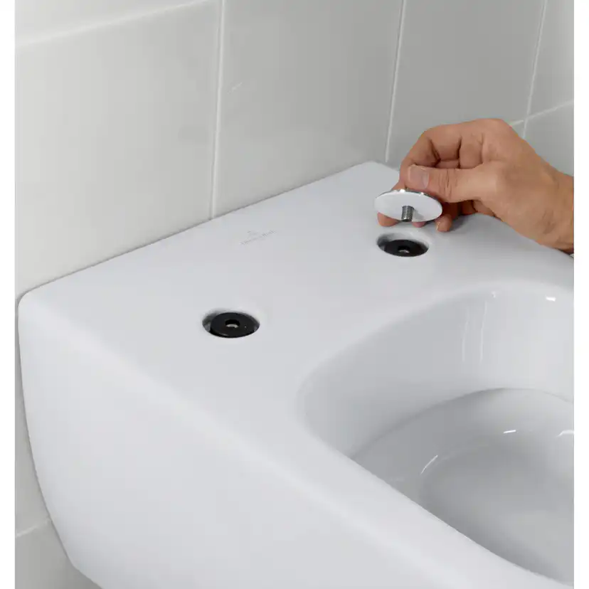 Vägghängd toalett Villeroy & Boch Subway 2.0 5614R201 Vit Alpin, med Toalettsits