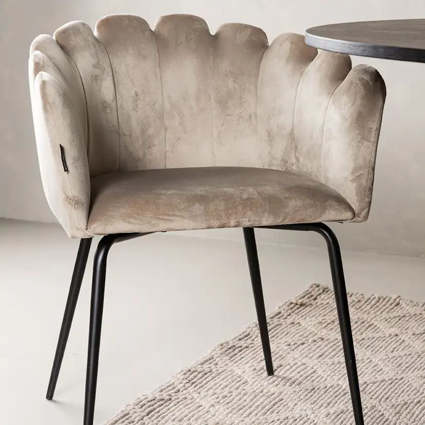 Matgrupp Venture Home Bootcut med 4 Limhamn Light Stolar