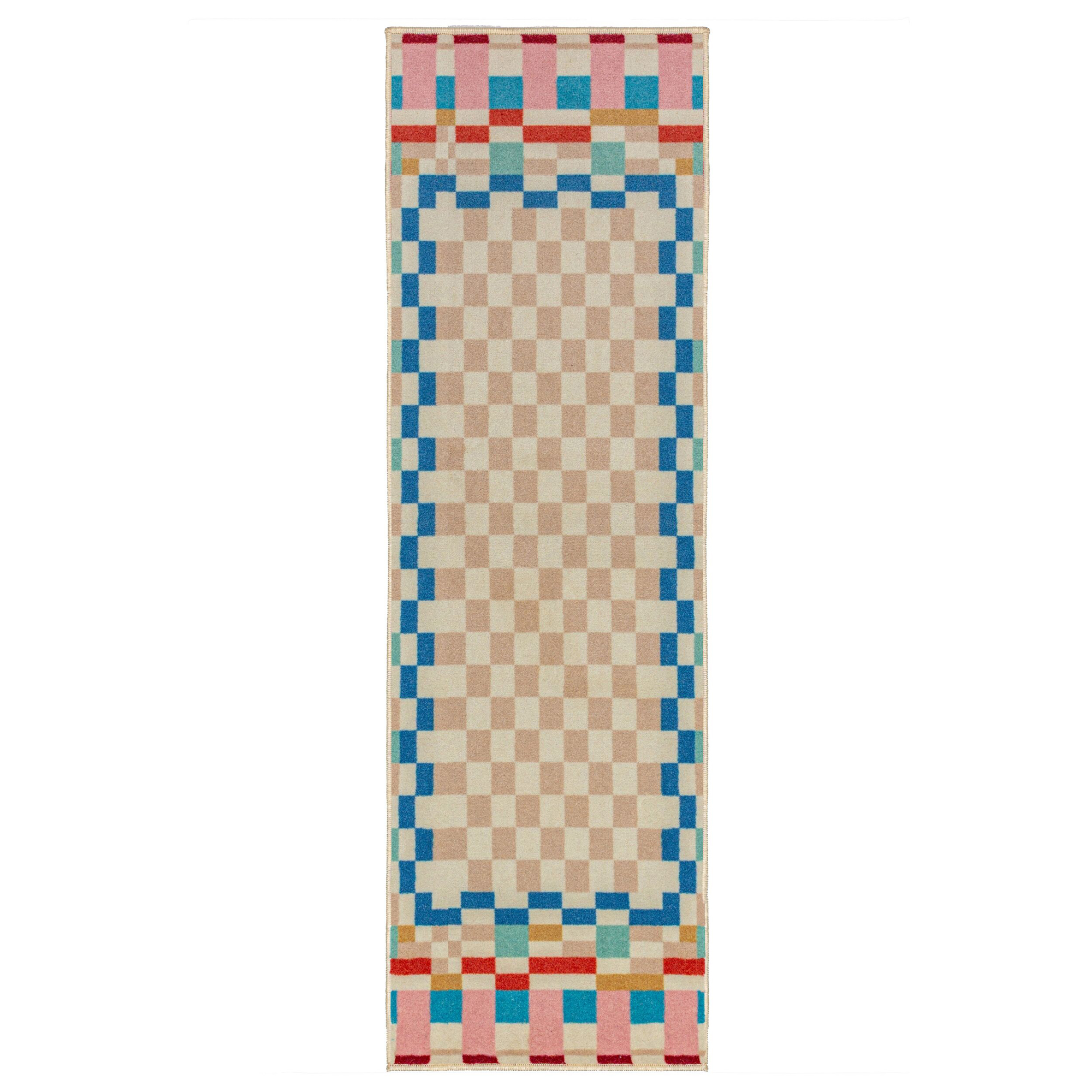 Gångmatta Flair Rugs Checkered Border