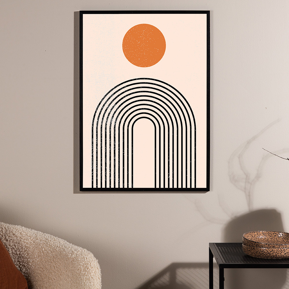Posters Venture Home Tempel Beige