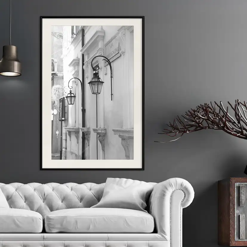 Poster Artgeist Affisch Street Lamps