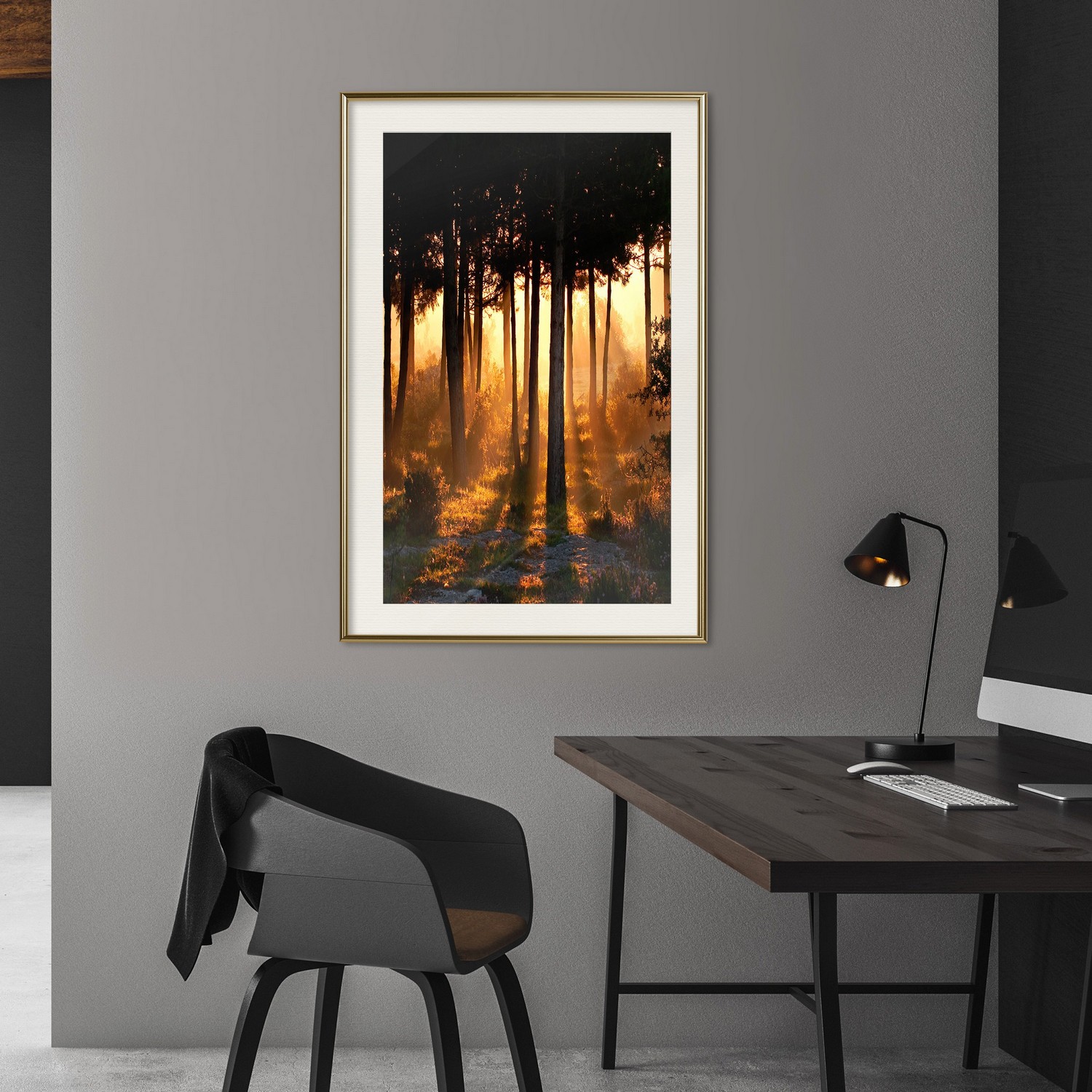 Poster Artgeist Affisch Honey Forest